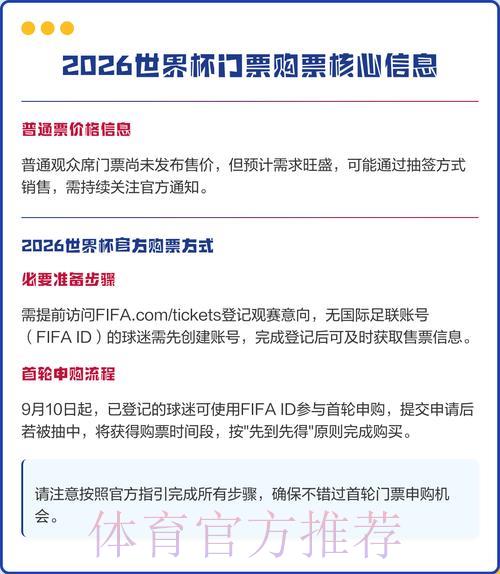 世界杯官方购票平台全面介绍 世界杯官方购票平台全面介绍